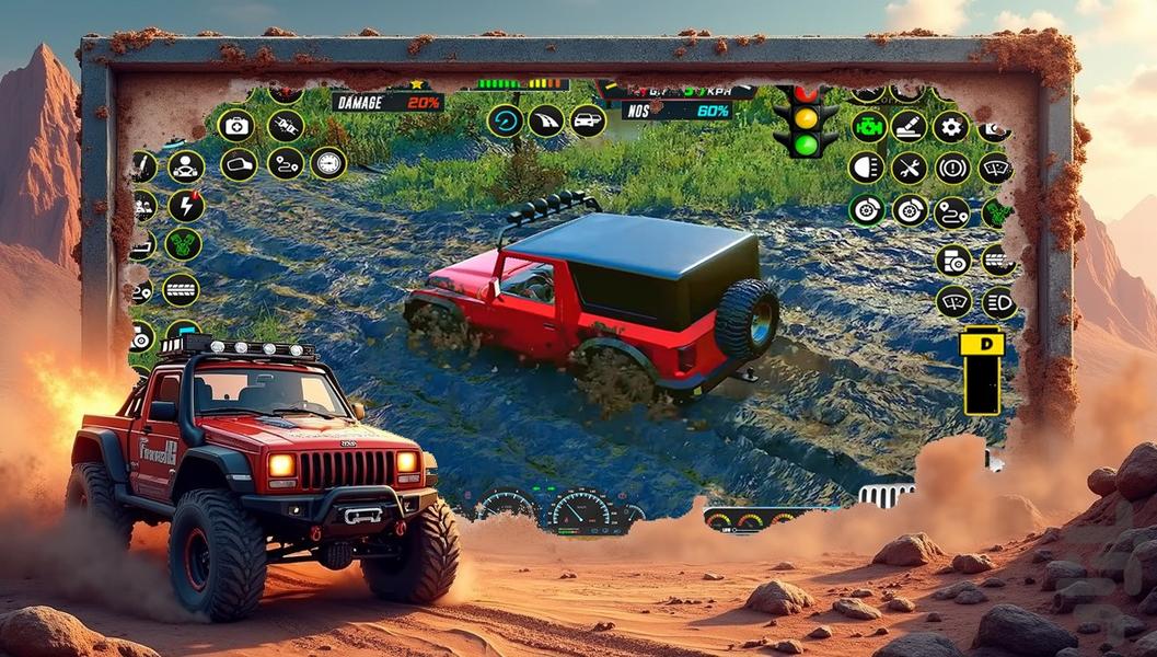 ماشین بازی - Gameplay image of android game