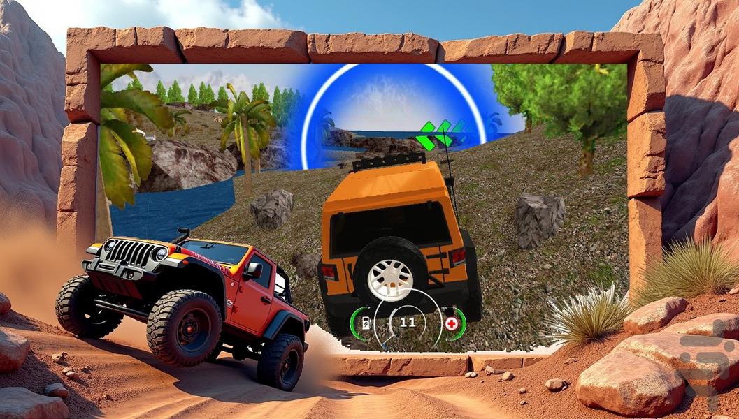 ماشین بازی افرود - Gameplay image of android game