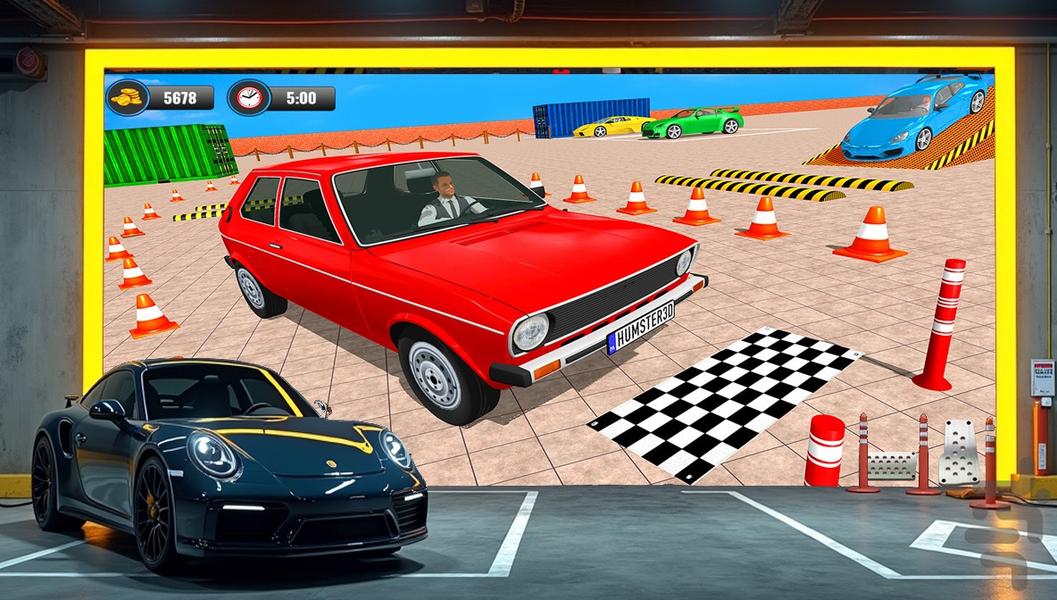 بازی پارک ماشین - عکس بازی موبایلی اندروید