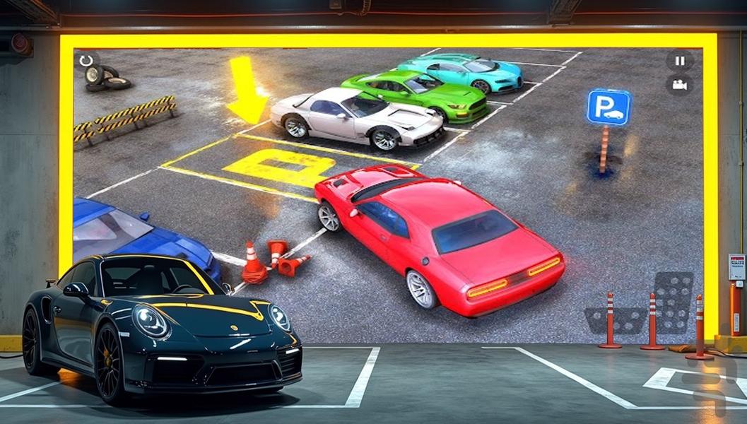 بازی پارک ماشین - عکس بازی موبایلی اندروید