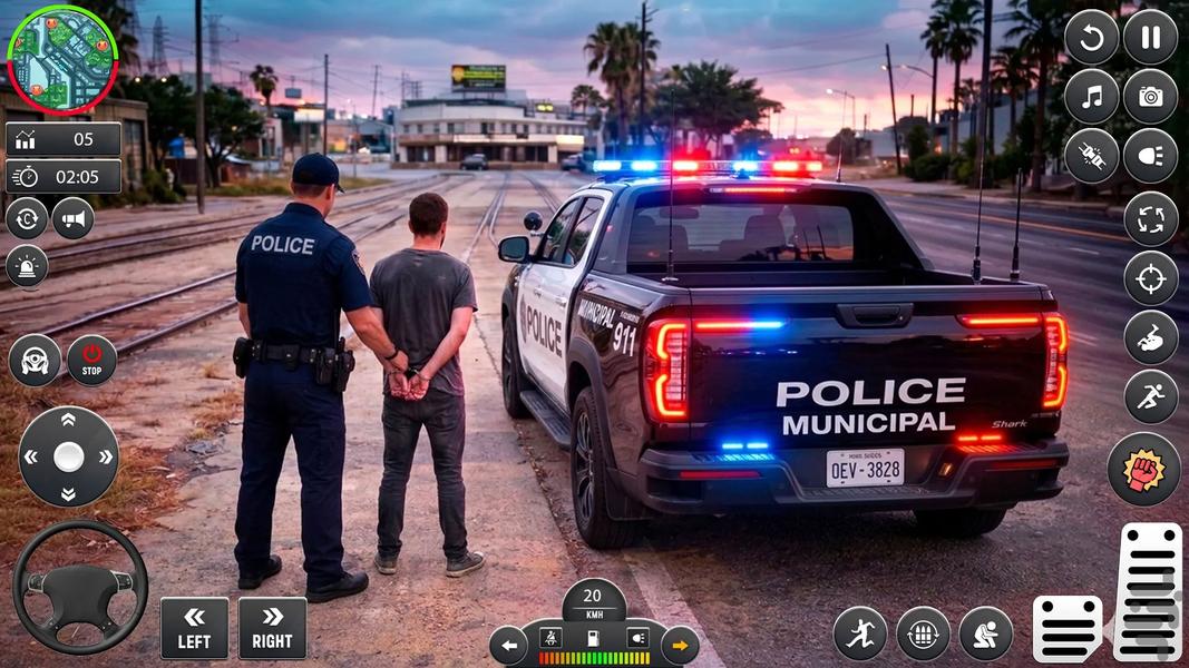 بازی دزد و پلیس - Gameplay image of android game