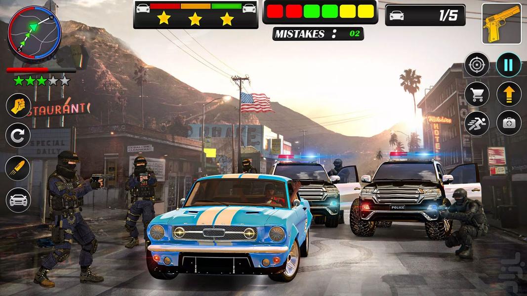 بازی دزد و پلیس - Gameplay image of android game