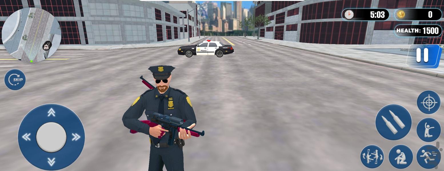 بازی دزد و پلیس - Gameplay image of android game