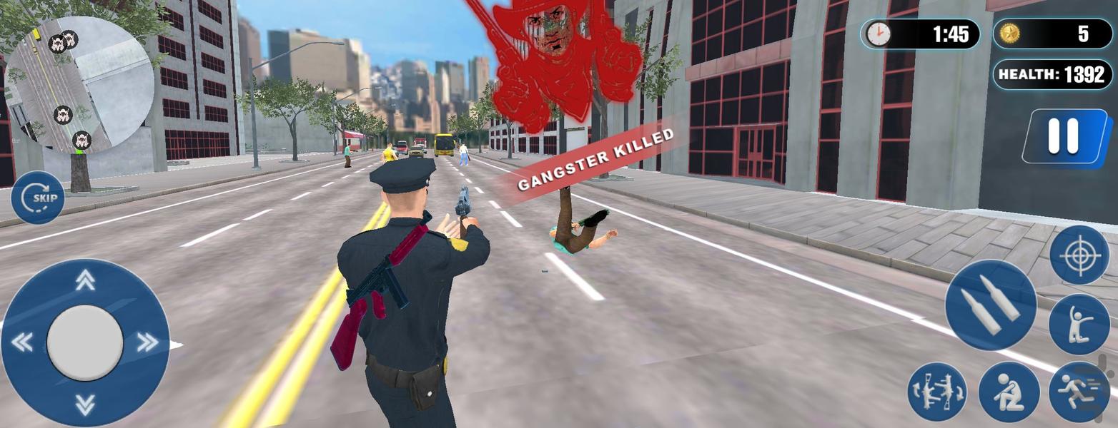بازی دزد و پلیس - Gameplay image of android game