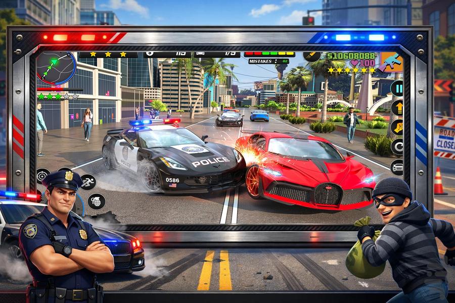 بازی دزد و پلیس - Gameplay image of android game