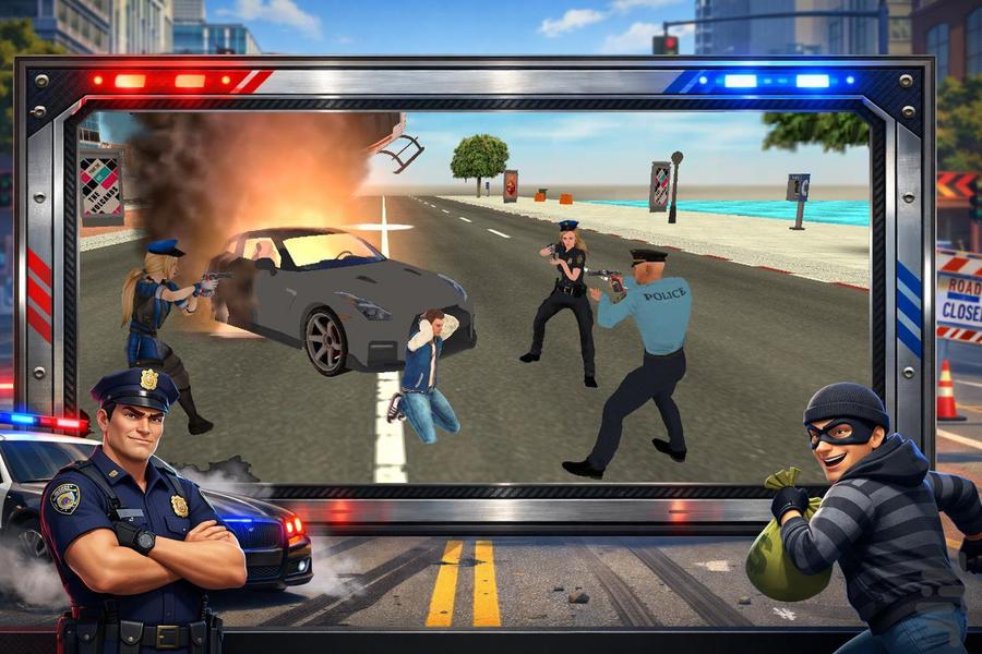 بازی دزد و پلیس - Gameplay image of android game