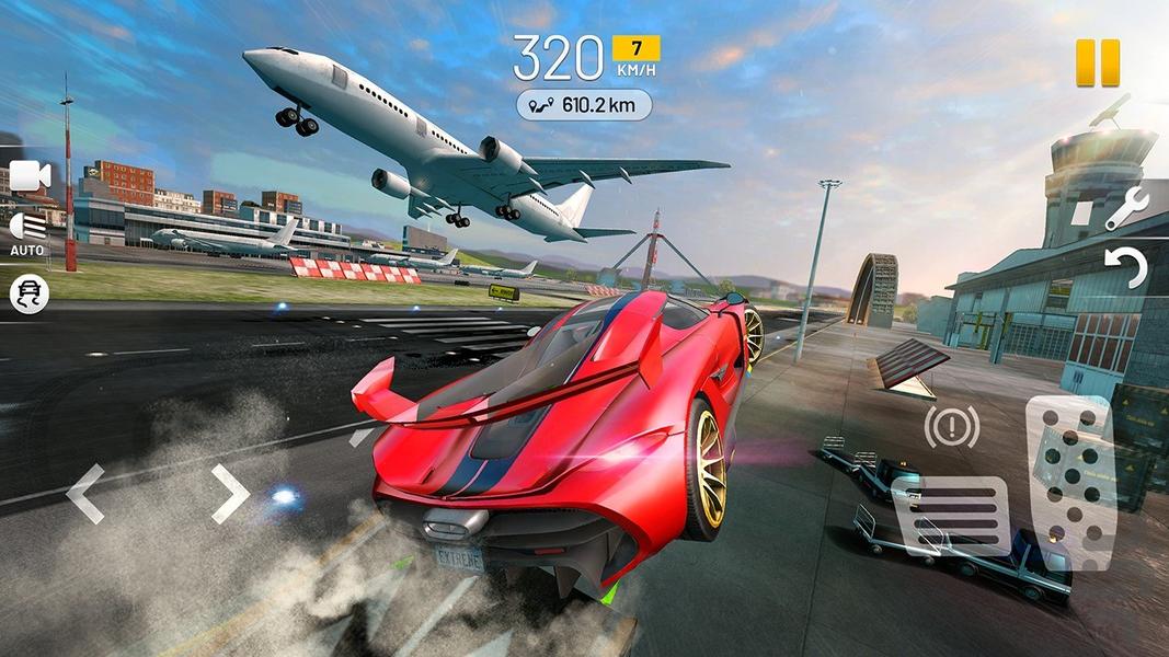 بازی رانندگی ماشین سرعتی - Gameplay image of android game