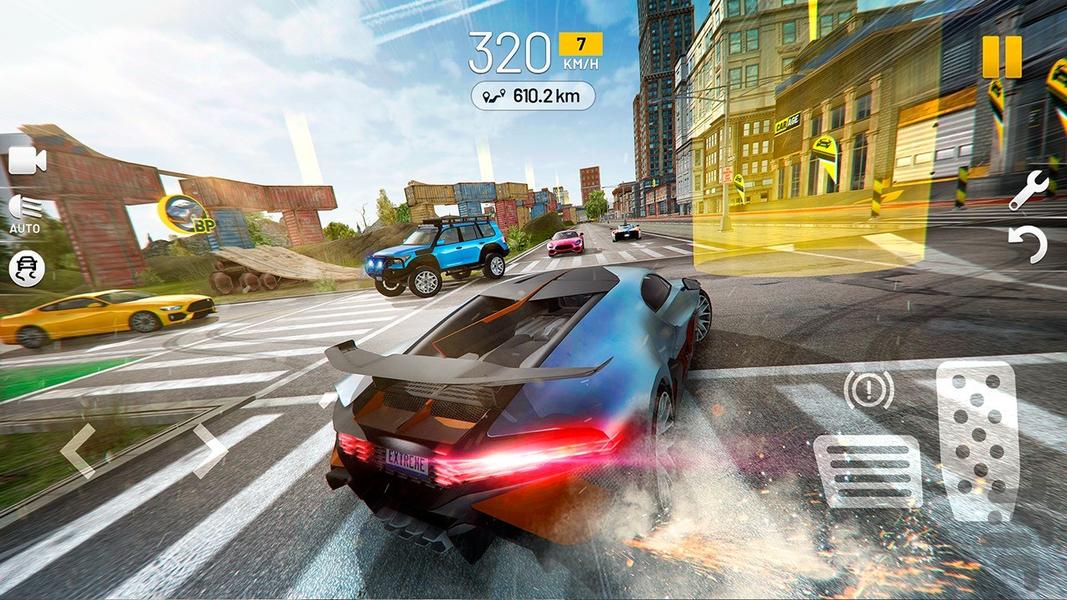 بازی رانندگی ماشین سرعتی - Gameplay image of android game