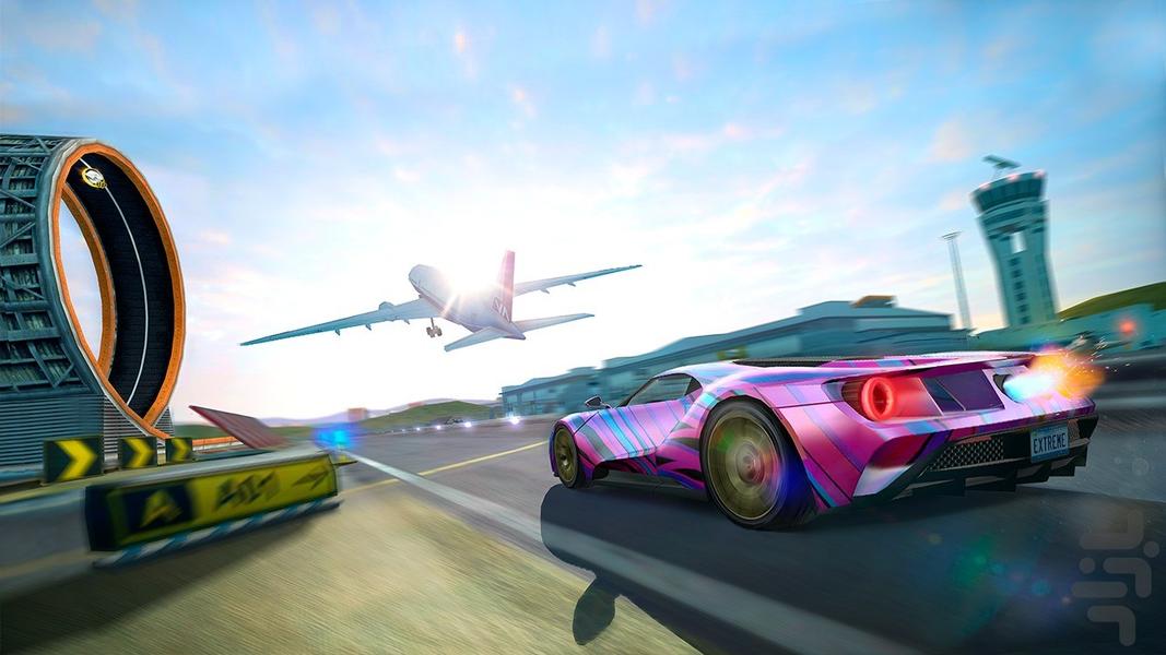 بازی رانندگی ماشین سرعتی - Gameplay image of android game