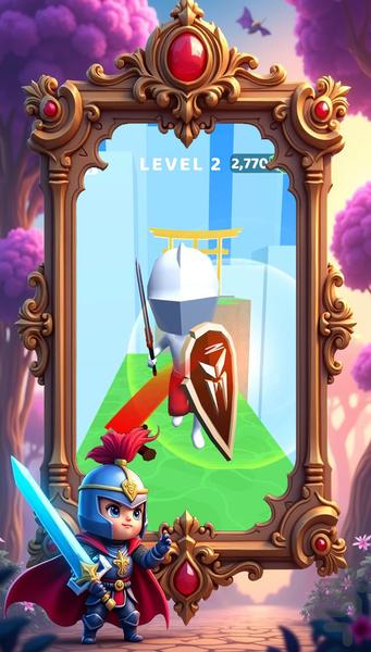 شمشیر بازی - Gameplay image of android game