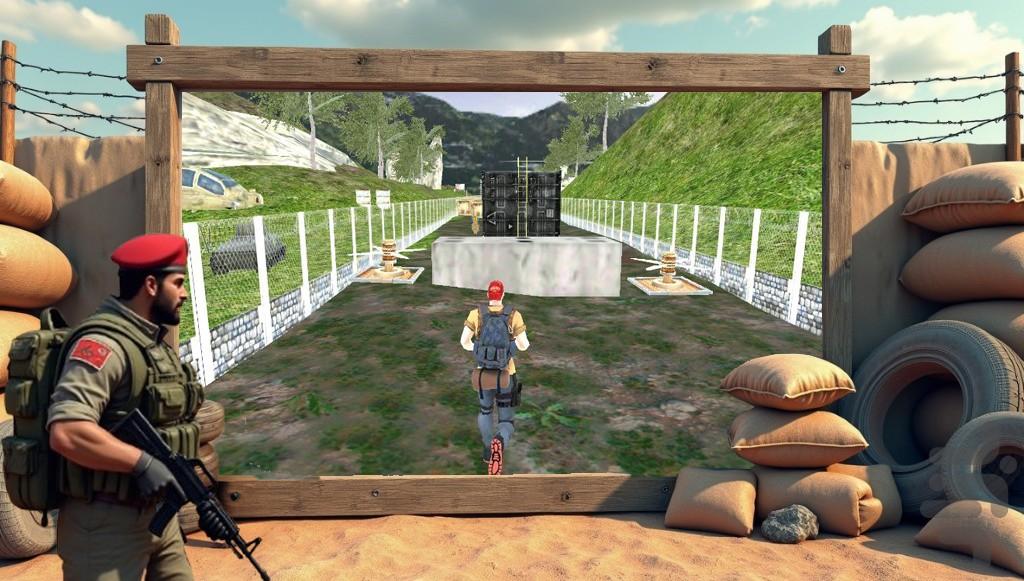 بازی جنگجو بازی سرباز - Gameplay image of android game