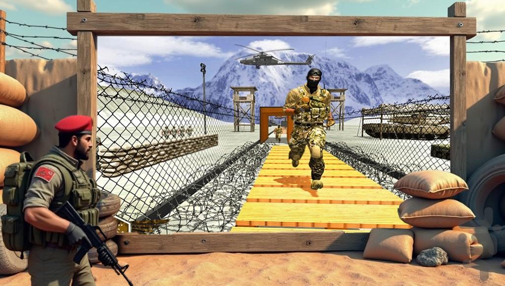 بازی جنگجو بازی سرباز - Gameplay image of android game