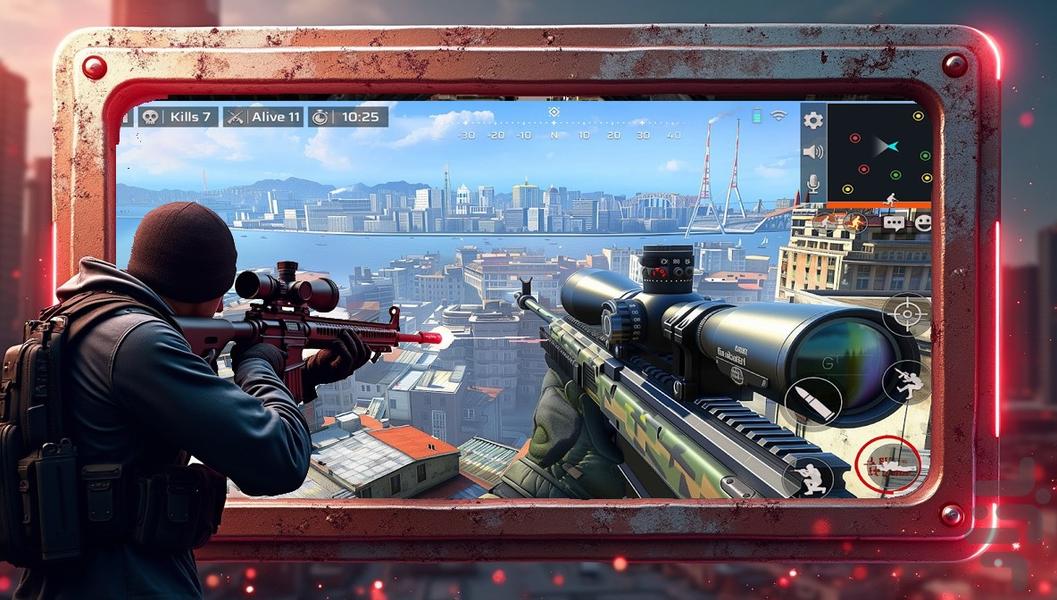 بازی تک تیرانداز حرفه ای - Gameplay image of android game