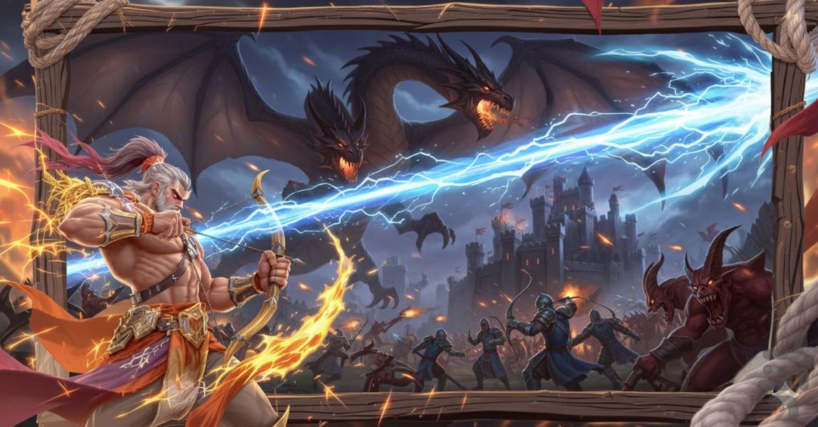 تیرکمان بازی - عکس بازی موبایلی اندروید