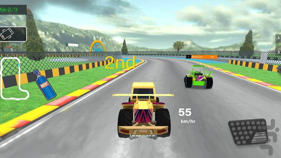 ماشین بازی تراکتور بازی - Gameplay image of android game