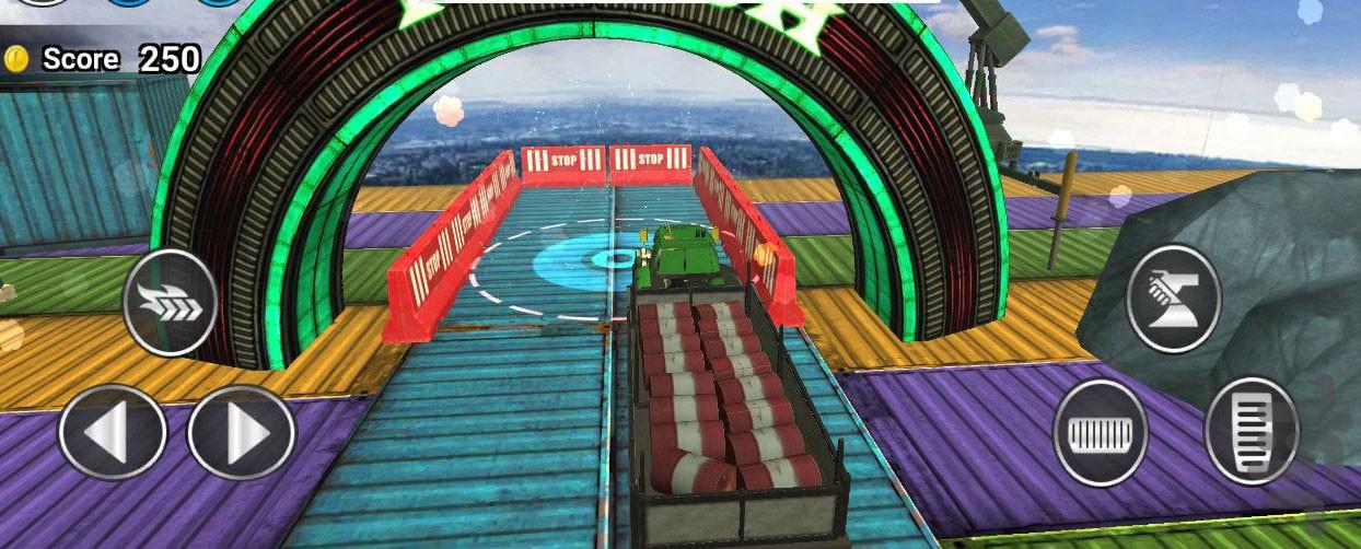 ماشین بازی تراکتور بازی - Gameplay image of android game