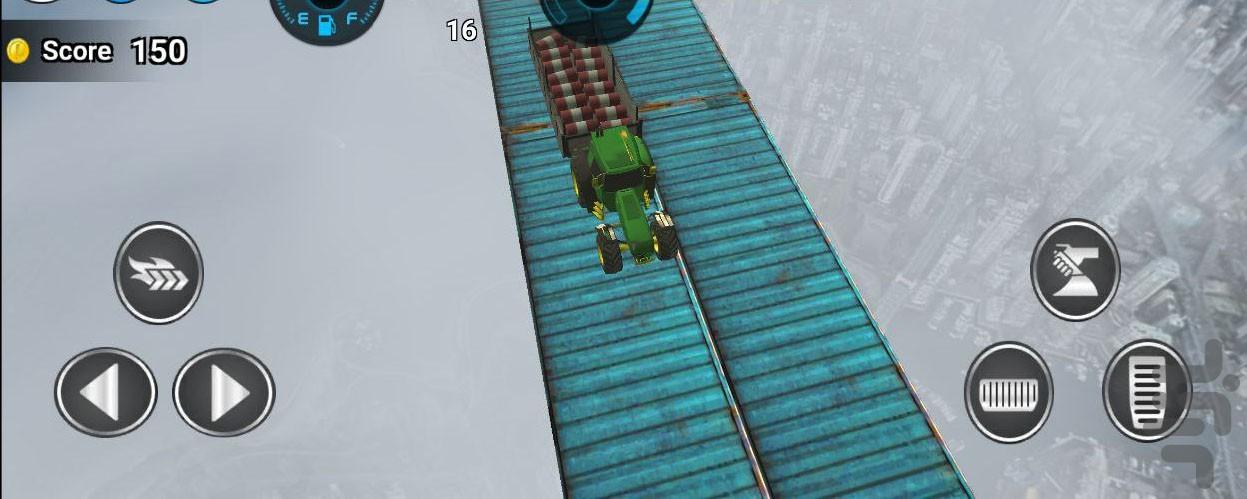 ماشین بازی تراکتور بازی - Gameplay image of android game