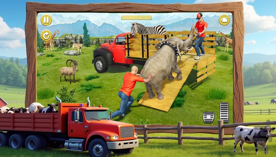بازی مزرعه حیوانات - Gameplay image of android game