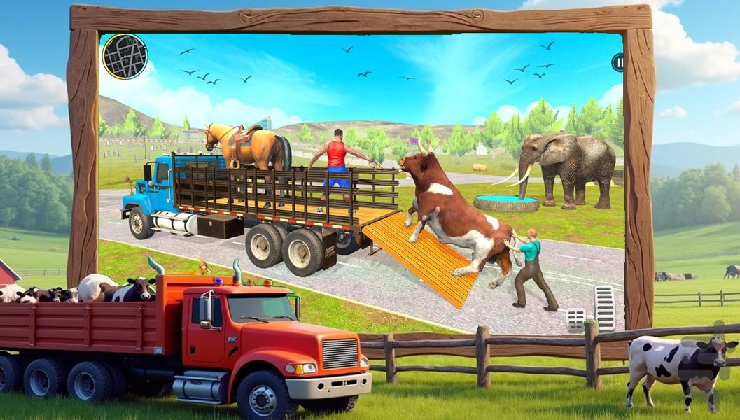 بازی مزرعه حیوانات - Gameplay image of android game