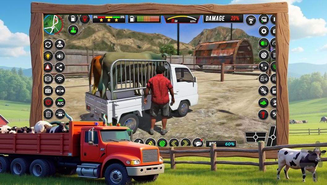 بازی مزرعه حیوانات - Gameplay image of android game