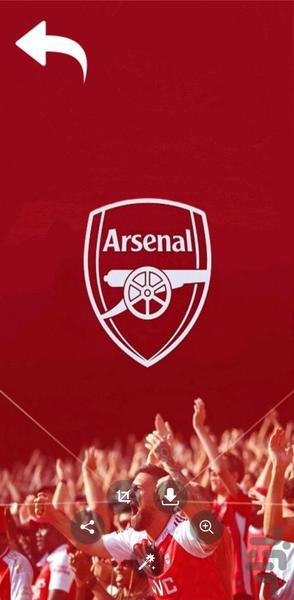 پس زمینه آرسنال - Image screenshot of android app