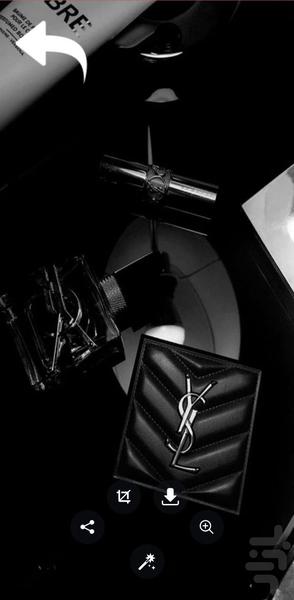 تصویر زمینه تم مشکی | دارک - عکس برنامه موبایلی اندروید