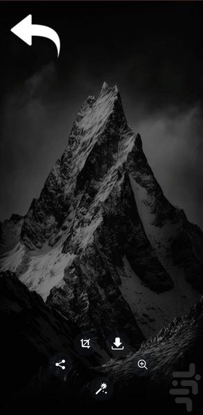 تصویر زمینه تم مشکی | دارک - عکس برنامه موبایلی اندروید