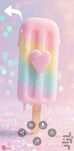 تصویر زمینه دخترانه - عکس برنامه موبایلی اندروید