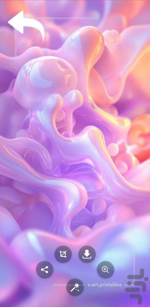 تصویر زمینه دخترانه - عکس برنامه موبایلی اندروید