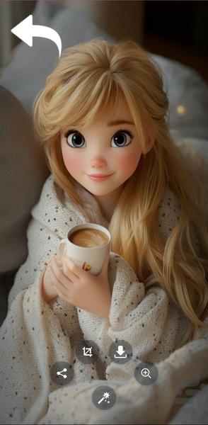 تصویر زمینه دخترانه - Image screenshot of android app