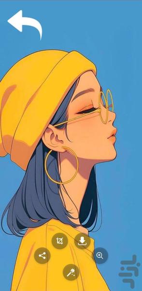 تصویر زمینه دخترانه - Image screenshot of android app