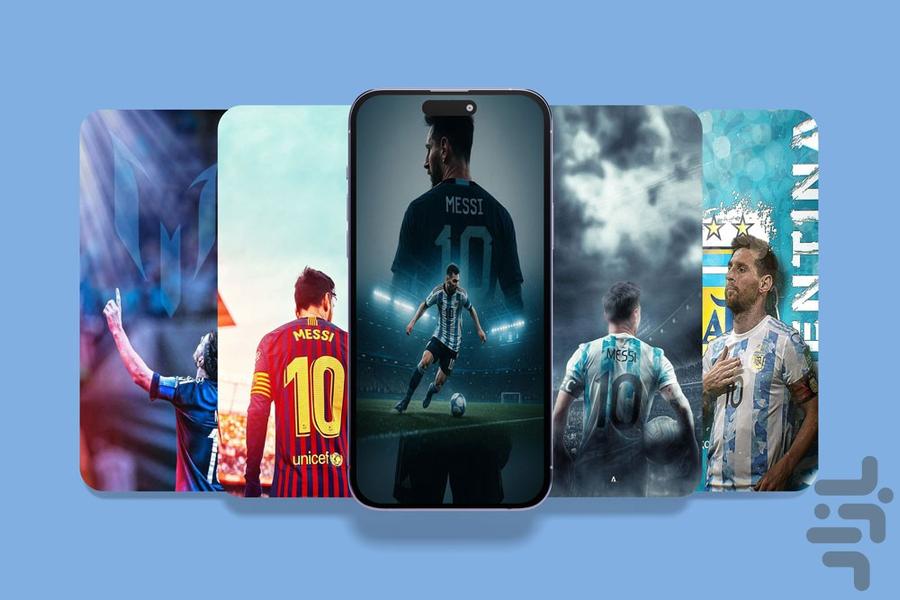 تصویر زمینه مسی - عکس برنامه موبایلی اندروید