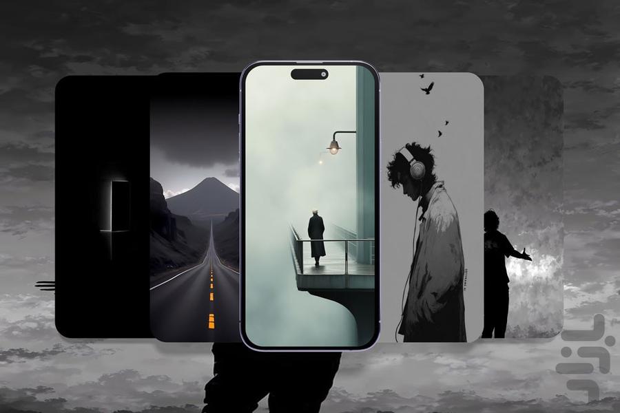 تصویر زمینه غم - Image screenshot of android app