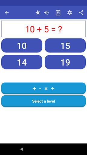 Learn Math  - 100 Languages - Image screenshot of android app