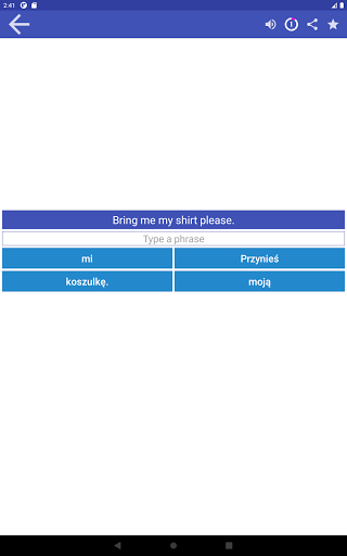 Learn Polish Language - Image screenshot of android app