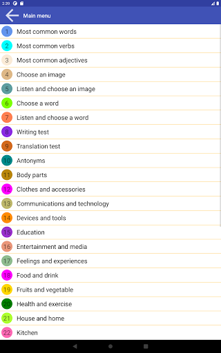 Learn Polish Language - Image screenshot of android app