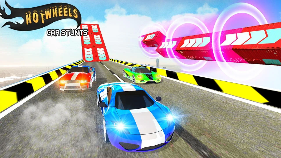 Nitro Car Stunt: Real Car Game - Gameplay image of android game