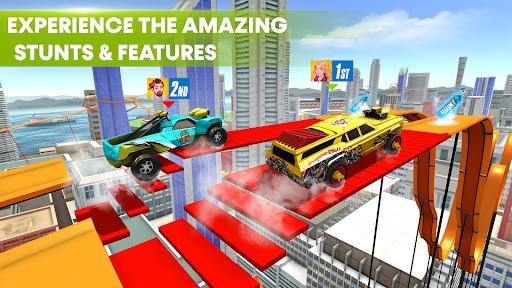 Race Off - Car Jumping Games - Gameplay image of android game