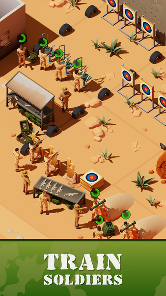 The Idle Forces: Army Tycoon - عکس بازی موبایلی اندروید