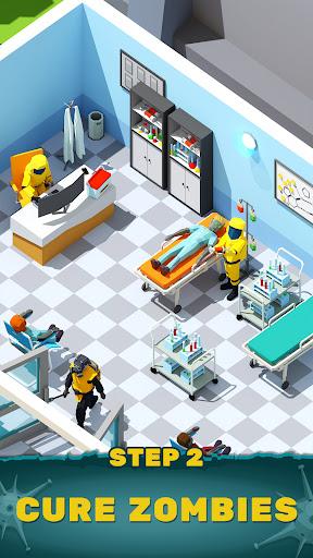 Zombie Hospital - Idle Tycoon - Gameplay image of android game