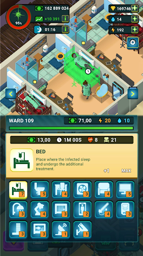 Zombie Hospital - Idle Tycoon - عکس بازی موبایلی اندروید