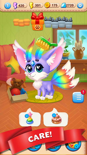 Magic Pets: Care & Merge - عکس بازی موبایلی اندروید