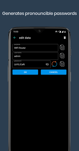 Simple Password Manager - Image screenshot of android app