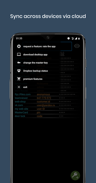 Simple Password Manager - Image screenshot of android app