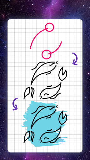 How to draw zodiac signs - Image screenshot of android app
