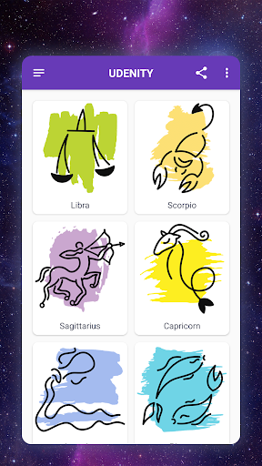 How to draw zodiac signs - Image screenshot of android app
