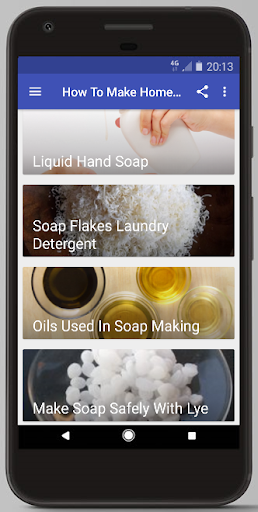 HOW TO MAKE HOMEMADE SOAP - STEP BY STEP SOAP INFO - عکس برنامه موبایلی اندروید