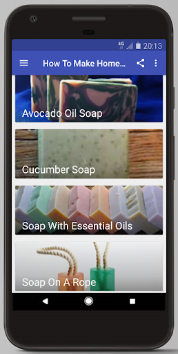 HOW TO MAKE HOMEMADE SOAP - STEP BY STEP SOAP INFO - عکس برنامه موبایلی اندروید