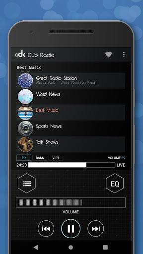Dub Internet Radio FM AM - عکس برنامه موبایلی اندروید