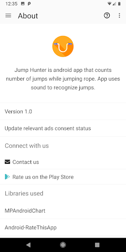 JumpHunter - Jump Rope Counter - Image screenshot of android app